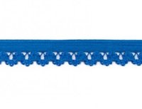 zacht sierelastiek met schulprand, (jeans)blauw