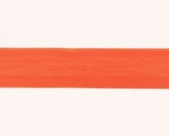 omvouwelastiek 2 cm meloenoranje