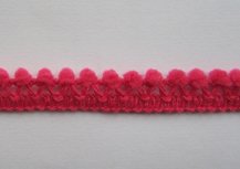 minibolletjesband, effen roze