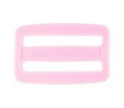 schuifgesp kunststof 38 mm roze