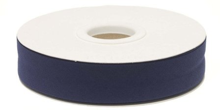 biaisband 20 mm, donkerblauw