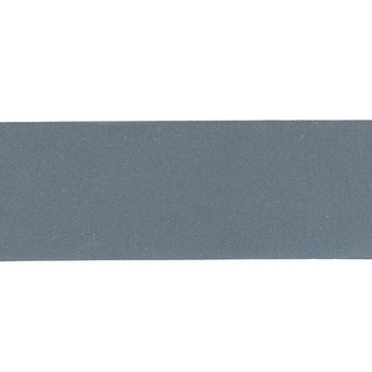 reflecterend band, effen donker zilver 3 cm