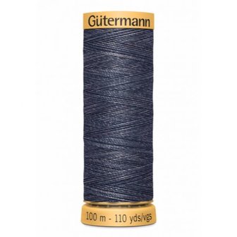 G&uuml;termann jeansgaren 100m jeansblauw