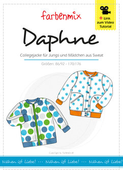 DAPHNE, vest in college stijl