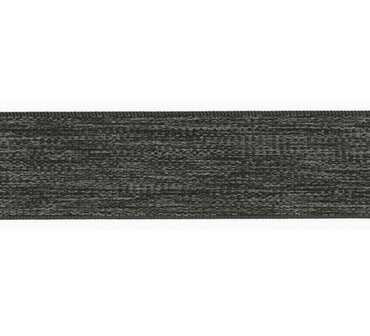taille-elastiek 4 cm breed: grijs gem&ecirc;leerd /HALVE METER