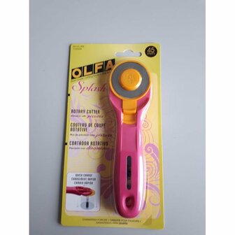 Olfa rty-2c rolmes 45mm roze