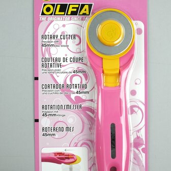 Olfa rty-2c rolmes 45mm roze