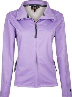 Bora: lavendel: High-tech softshell: wind- en waterdicht! En toch ademend!