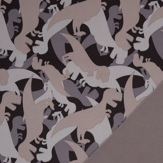Sheldon: dino's taupe: softshell, winddicht en waterafstotend 