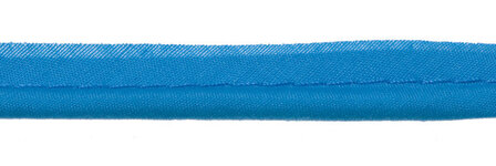 paspelband turquoise katoen/polyester