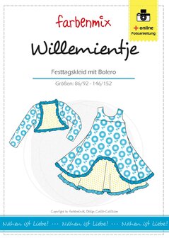 Willemientje jurk met bolero