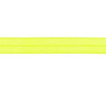 omvouwelastiek: neongeel