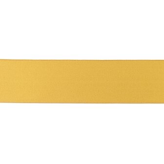 taille-elastiek 4 cm breed: effen camel /HALVE METER