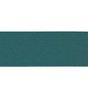 taille-elastiek 5 cm breed: petrol /HALVE METER