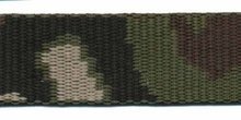 zeer stevig tassenband 2,5 cm breed, camouflageprint