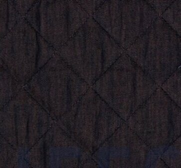 Gewatteerde en gevoerde diep donkerblauwe soepele dunne jeans 