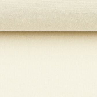 Vanessa: tricot creme, 160 cm breed