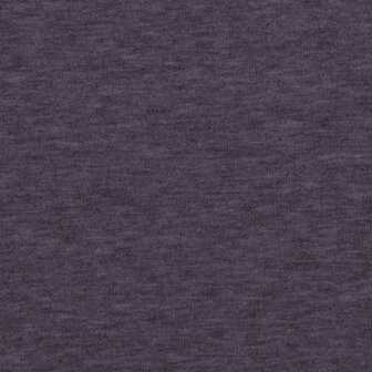 Eike melange: sweattricot paars-grijs gem&ecirc;leerd van Swafing