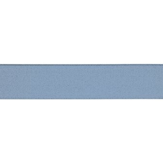 taille-elastiek 3 cm breed: babyblauw/ HALVE METER