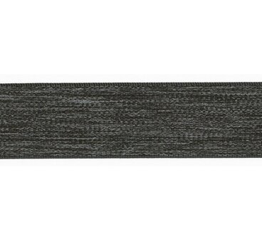 taille-elastiek 5 cm breed: grijs gem&ecirc;leerd/HALVE METER