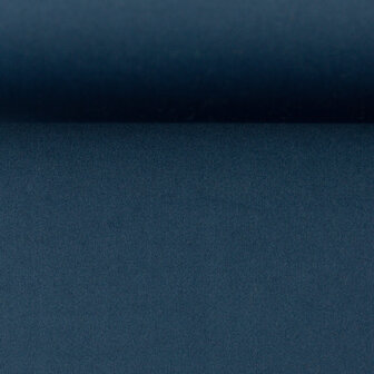 Kaspar, softshell-tricot jeansblauw