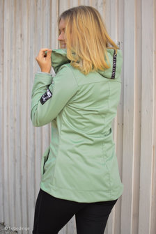 Kaspar, softshell-tricot oudgroen