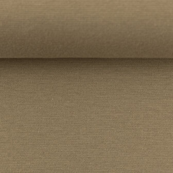 Maike: french terry beige/zandkleur van Swafing