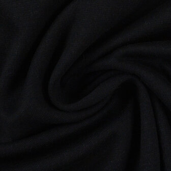 Vanessa: tricot zwart, 160 cm breed