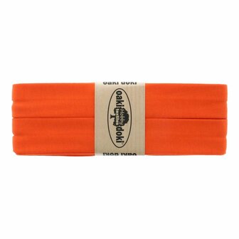 3 meter tricot biaisband oranje