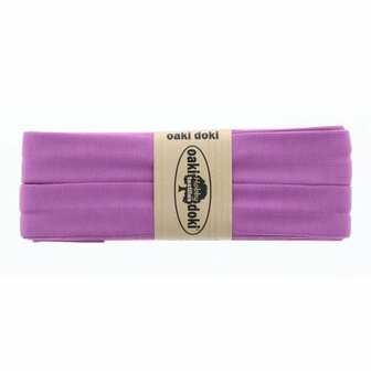 3 meter tricot biaisband licht mauve (de foto is op mijn scherm lila)