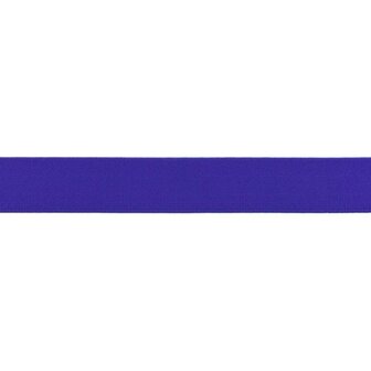 taille-elastiek 2,5 cm breed: blauw/ HALVE METER