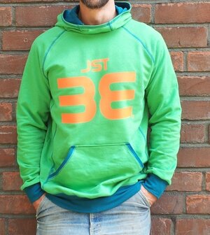 Mister COMET/ patroon van een hoody in de maten XS, S, M, L, XL, XXL, XXXL