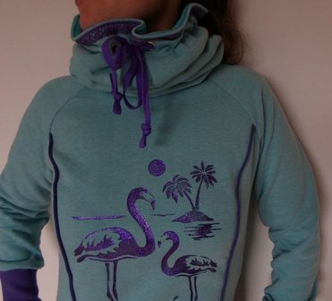 Lady COMET/ patroon van een hoody in de maten 34, 36, 38, 40, 42, 44