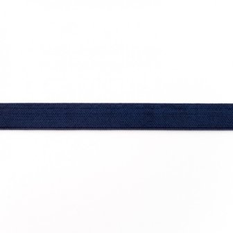 Elastiek 1,5 cm breed, donkerblauw