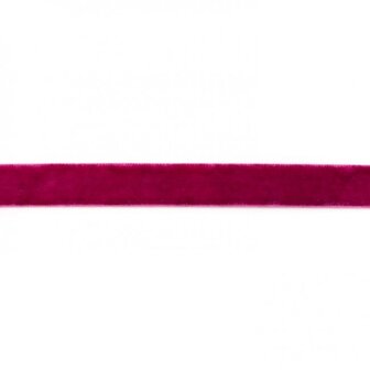 fluweelband, donkerfuchsia of rodekoolpaars