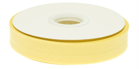 biaisband 20 mm, zacht geel