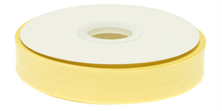 biaisband 20 mm, zacht geel