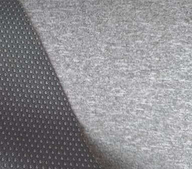 Borax = dunne softshell grijs gem&ecirc;leerd: wind-, waterdicht en ademend!