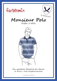 Monsieur Polo in de maten S, M, L, XL, XXL, XXXL