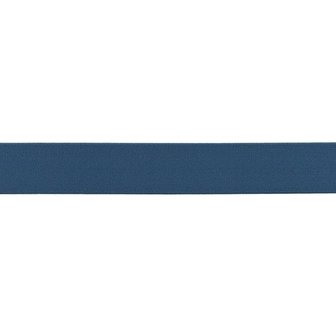 taille-elastiek 2,5 cm breed: jeansblauw / HALVE METER