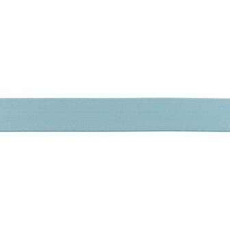 taille-elastiek 2,5 cm breed: licht jeansblauw / HALVE METER