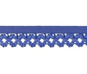 elastisch kantje, blauw, beetje paarsblauw
