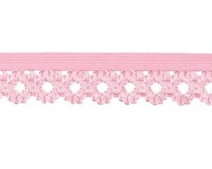 elastisch kantje, roze