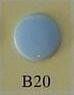 snaps lichtblauw mat: B20M20 
