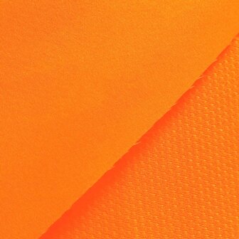 Borax = dunne softshell neon-oranje: wind-, waterdicht en ademend! 