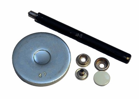 Gereedschapsetje voor metalen drukkers 15 mm (levertijd ca 3 werkdagen)