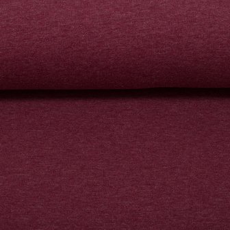 Maike melange: french terry bordeaux van Swafing