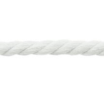 8 mm gedraaid koord wit (nog 1 meter)