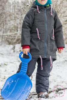 NEVE Kids, een parka voor herfst en winter maat 80 t/m 122