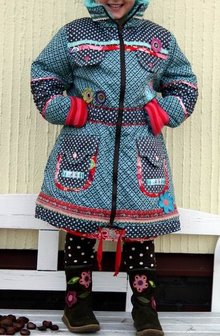 TONI parka, een winterjas voor jongens en meisjes in de maten 86-92 t-m 146&szlig;152